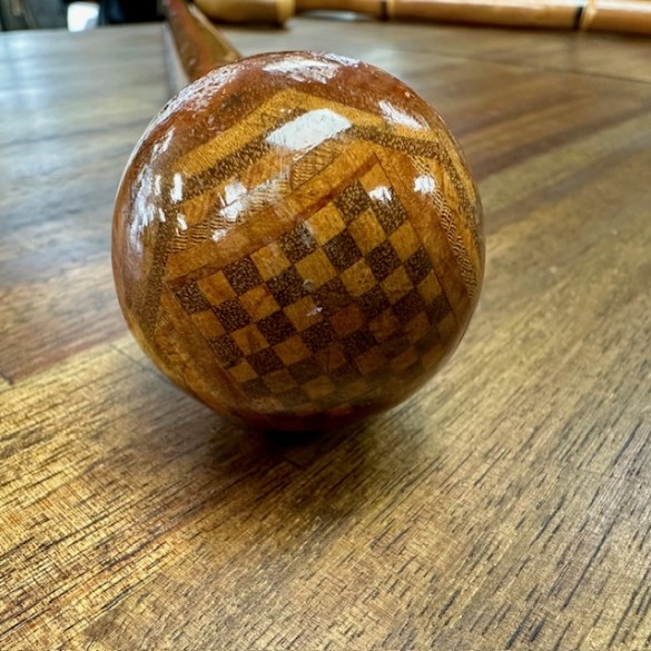 Inlaid Walking Stick 3
